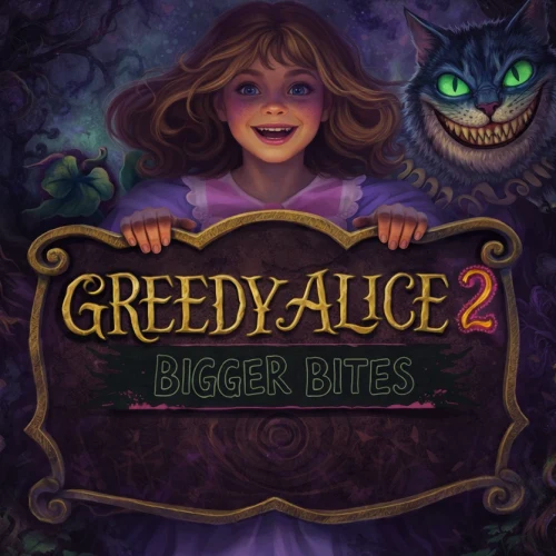 Greedy Alice 2: Bigger Bites Λογότυπο