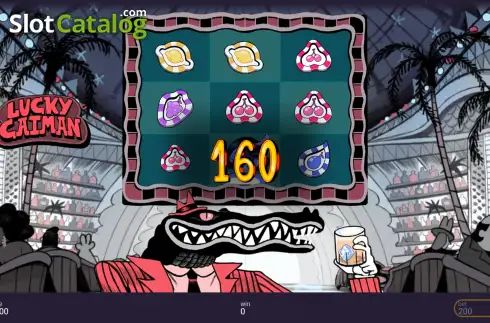 Οθόνη3. Lucky Caiman Κουλοχέρης