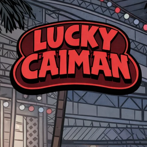 Lucky Caiman Λογότυπο