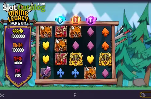Οθόνη2. Viking Legacy: Hold & Win Κουλοχέρης 