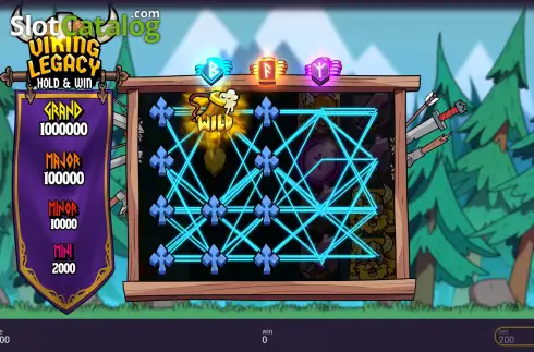 Οθόνη3. Viking Legacy: Hold & Win Κουλοχέρης 