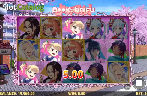 Οθόνη3. Book Of Waifu Κουλοχέρης 
