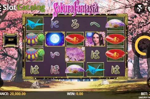 Οθόνη2. Sakura Fantasia Κουλοχέρης 