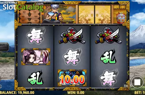 Οθόνη3. Samurai Rumble Κουλοχέρης