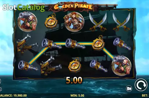 Οθόνη3. Golden Pirate Κουλοχέρης