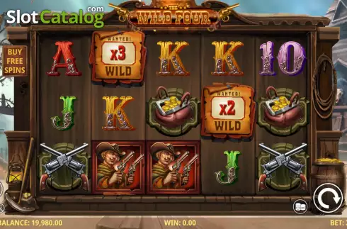 Οθόνη2. The Wild Four (Phoenix 7) Κουλοχέρης