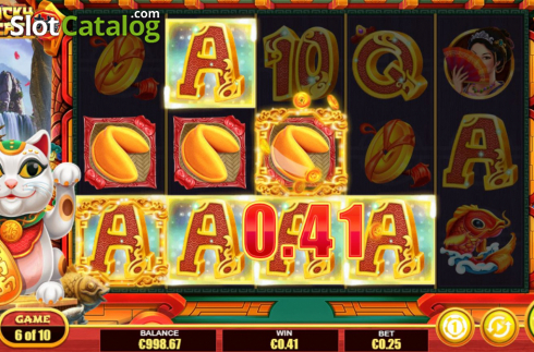 Οθόνη3. Lucky Cat (Pirates Gold Studios) Κουλοχέρης