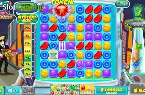 Οθόνη4. Cosmic Candy Heist Κουλοχέρης