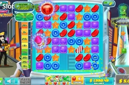 Οθόνη7. Cosmic Candy Heist Κουλοχέρης