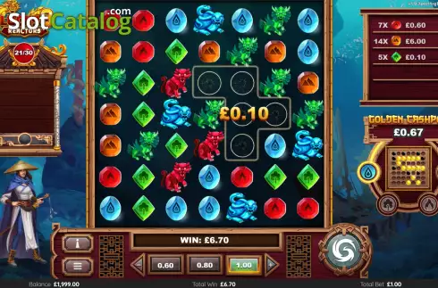 Οθόνη3. Lucky 8 Reactors Κουλοχέρης 