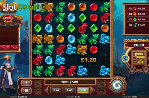 Οθόνη4. Lucky 8 Reactors Κουλοχέρης 