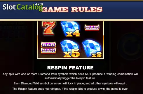 Οθόνη7. Diamond Multiplier Respin Κουλοχέρης