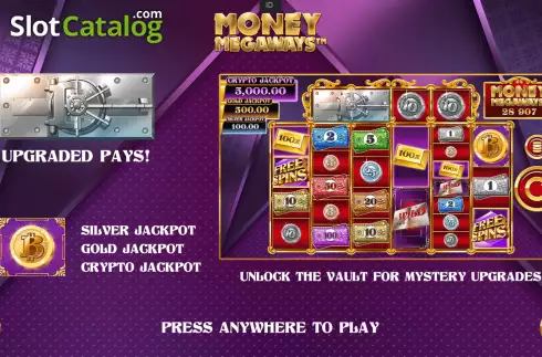 Οθόνη2. Money Megaways Κουλοχέρης