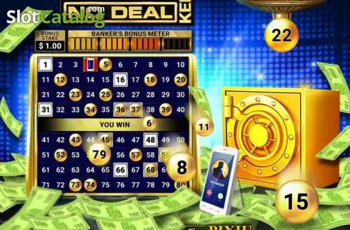 Οθόνη3. Deal Or No Deal Keno Κουλοχέρης