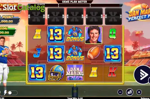 Οθόνη2. Dan Marino Perfect Pass Κουλοχέρης