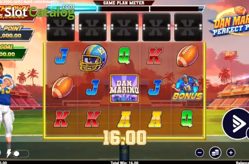 Οθόνη3. Dan Marino Perfect Pass Κουλοχέρης