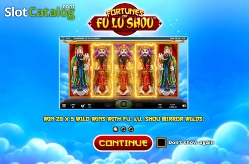 Οθόνη2. Fortunes of Fu Lu Shou Κουλοχέρης 