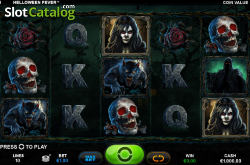 Οθόνη3. Helloween Fever Κουλοχέρης