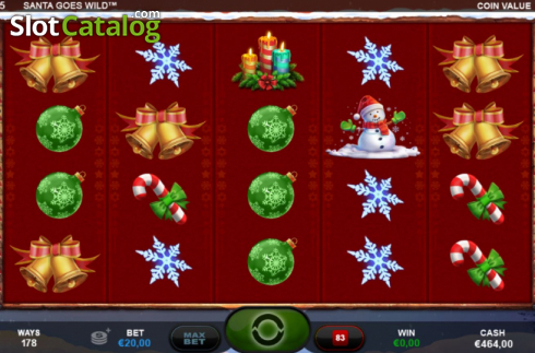 Οθόνη3. Santa Goes Wild Κουλοχέρης 