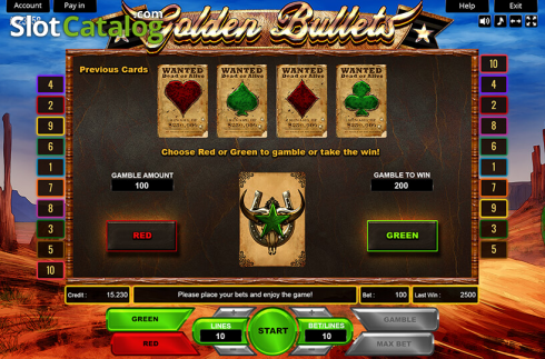Οθόνη4. Golden Bullets Κουλοχέρης 