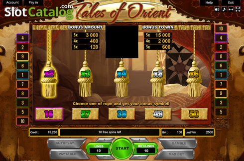 Οθόνη5. Tales of the Orient Κουλοχέρης
