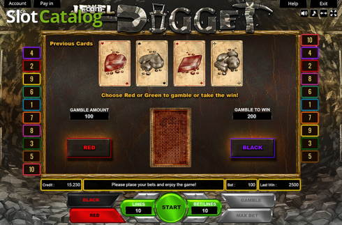 Οθόνη3. Jewel Digger Κουλοχέρης