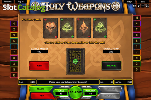Οθόνη4. Holy Weapons Κουλοχέρης