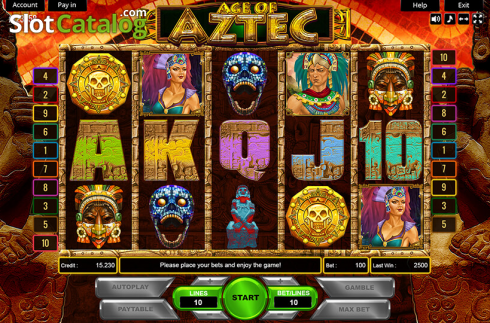 Οθόνη2. Age of Aztec Κουλοχέρης