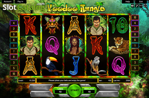 Οθόνη2. Voodoo Jungle Κουλοχέρης