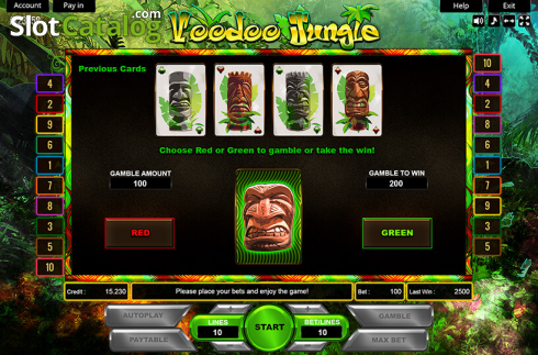 Οθόνη4. Voodoo Jungle Κουλοχέρης