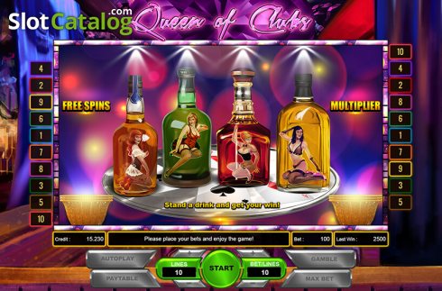 Οθόνη5. Queen of Clubs Κουλοχέρης