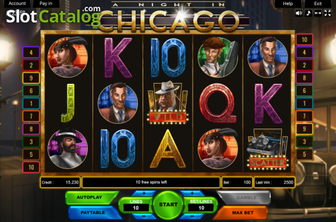 Οθόνη2. A Night in Chicago Κουλοχέρης