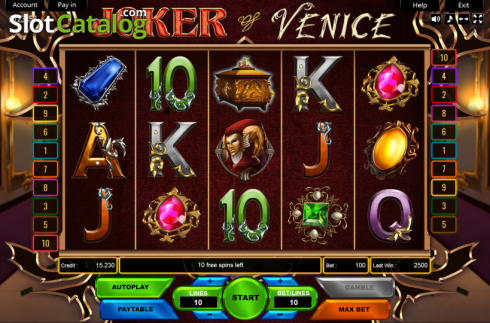 Οθόνη2. Joker of Venice Κουλοχέρης