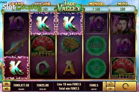 Οθόνη4. Jade Valley Κουλοχέρης