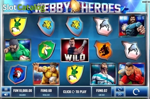 Οθόνη3. Webby Heroes Κουλοχέρης