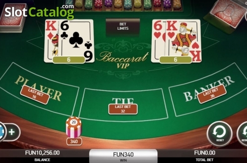 Οθόνη3. Baccarat VIP (Platipus) Κουλοχέρης