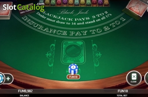 Οθόνη2. Blackjack (Platipus) Κουλοχέρης