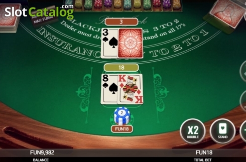 Οθόνη3. Blackjack (Platipus) Κουλοχέρης