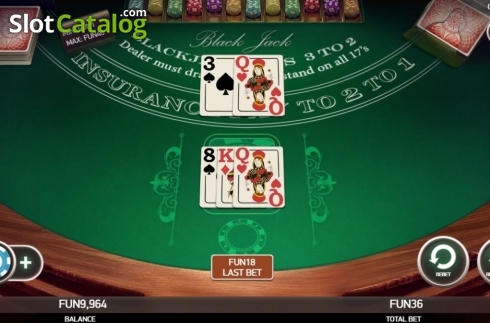 Οθόνη4. Blackjack (Platipus) Κουλοχέρης