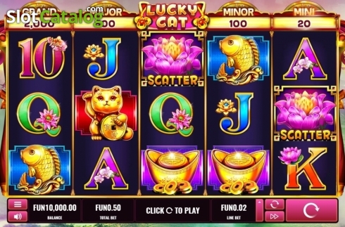 Οθόνη3. Lucky Cat (Platipus) Κουλοχέρης