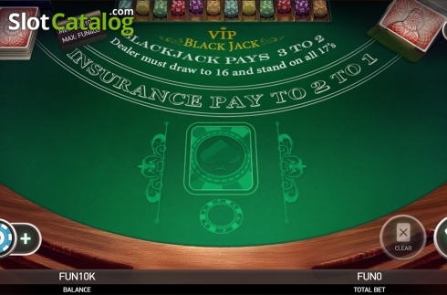 Οθόνη2. Blackjack VIP (Platipus) Κουλοχέρης