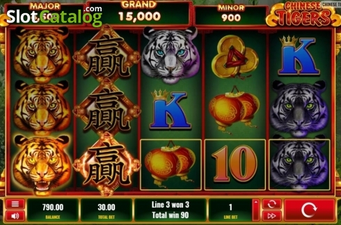 Οθόνη3. Chinese Tigers Κουλοχέρης