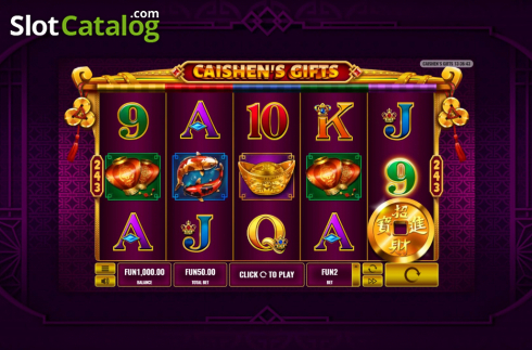Οθόνη2. Caishen's Gift Κουλοχέρης