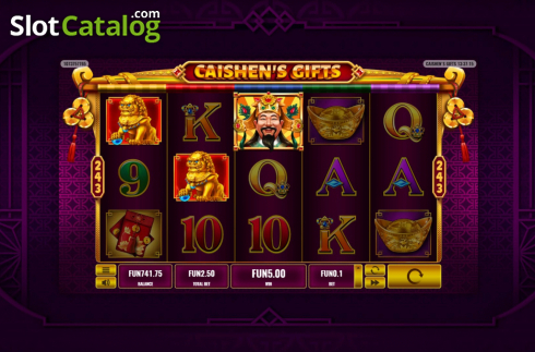 Οθόνη4. Caishen's Gift Κουλοχέρης
