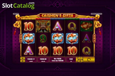 Οθόνη6. Caishen's Gift Κουλοχέρης