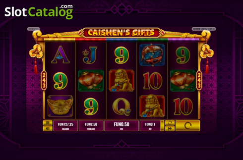 Οθόνη5. Caishen's Gift Κουλοχέρης