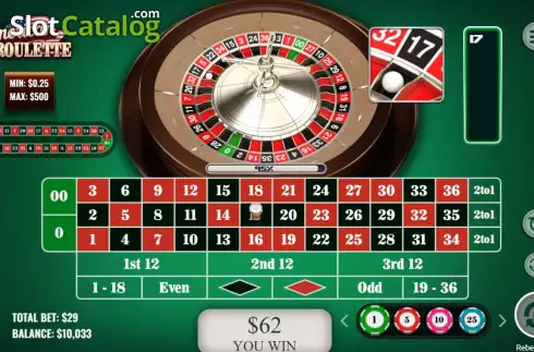 Οθόνη3. American Roulette (Platipus) Κουλοχέρης