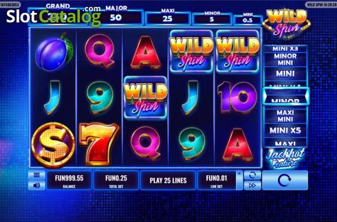 Οθόνη2. Wild Spin Κουλοχέρης 