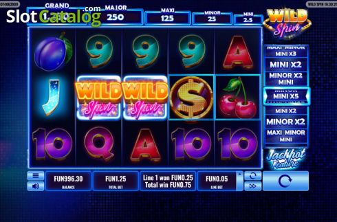 Οθόνη3. Wild Spin Κουλοχέρης 