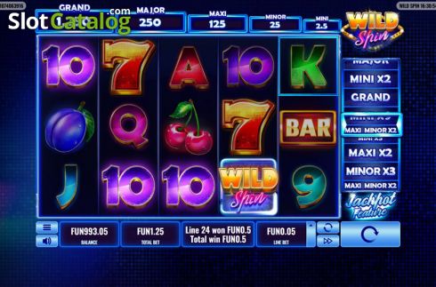 Οθόνη4. Wild Spin Κουλοχέρης 